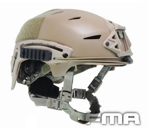 FMA Wendy Exfil-Style Bump Helmet - Dark Earth