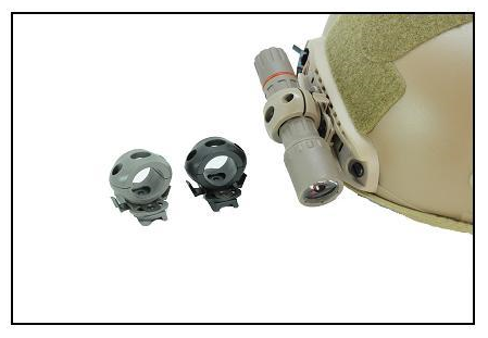 FMA Single Helmet Clamp (Dark Earth)