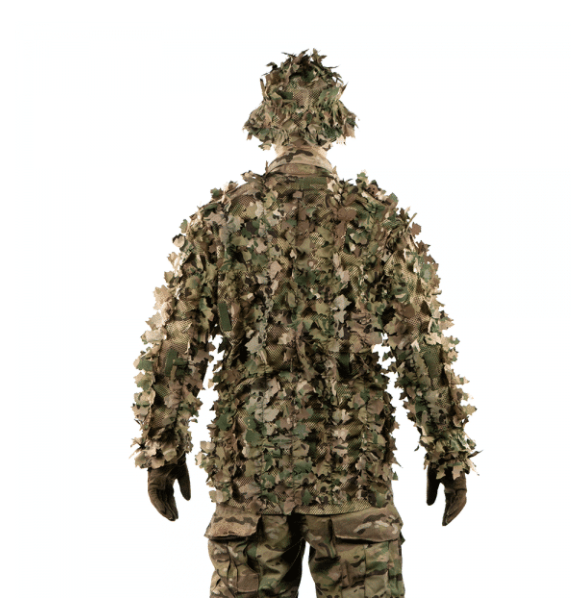 Novritsch 3D Ghillie Shoulder Piece - Amber