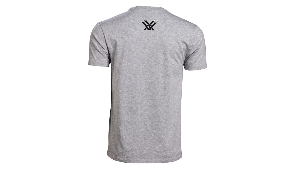 Vortex Optics Core Logo T-Shirt - Grey Heather